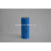 3.2v rechargeable 3000mah 26650 type lifepo4 lithium battery cell